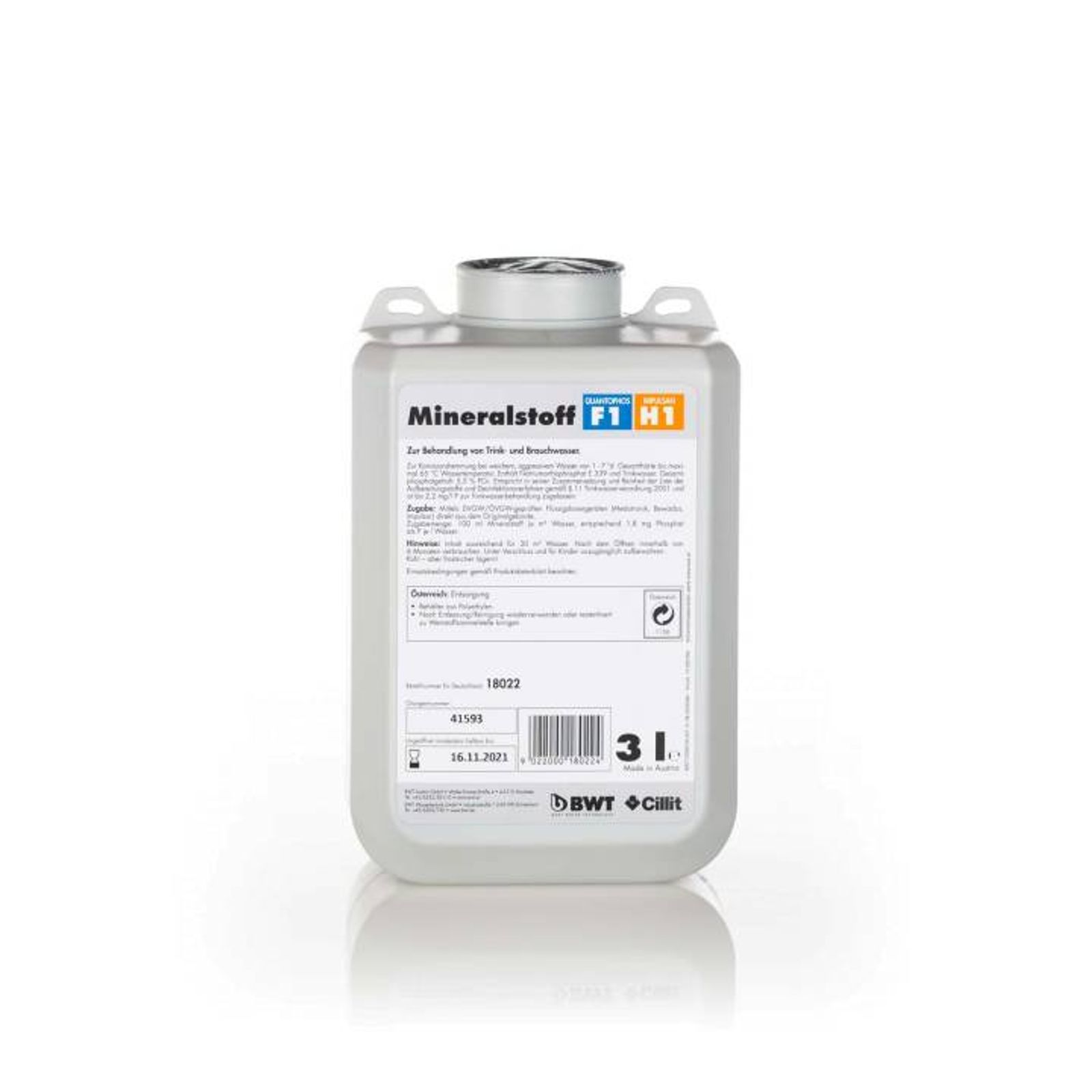 BWT Mineralstoff-Dosierlösung Quantophos F1/H1 20 l