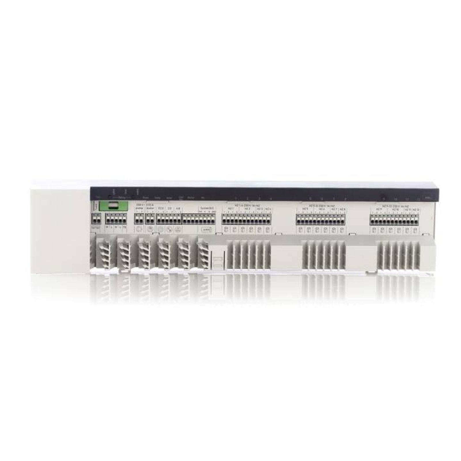 Möhlenhoff  Anschlussleiste Alpha 2 Basisstation Funk 230 V, 12 Zonen, Ethernet