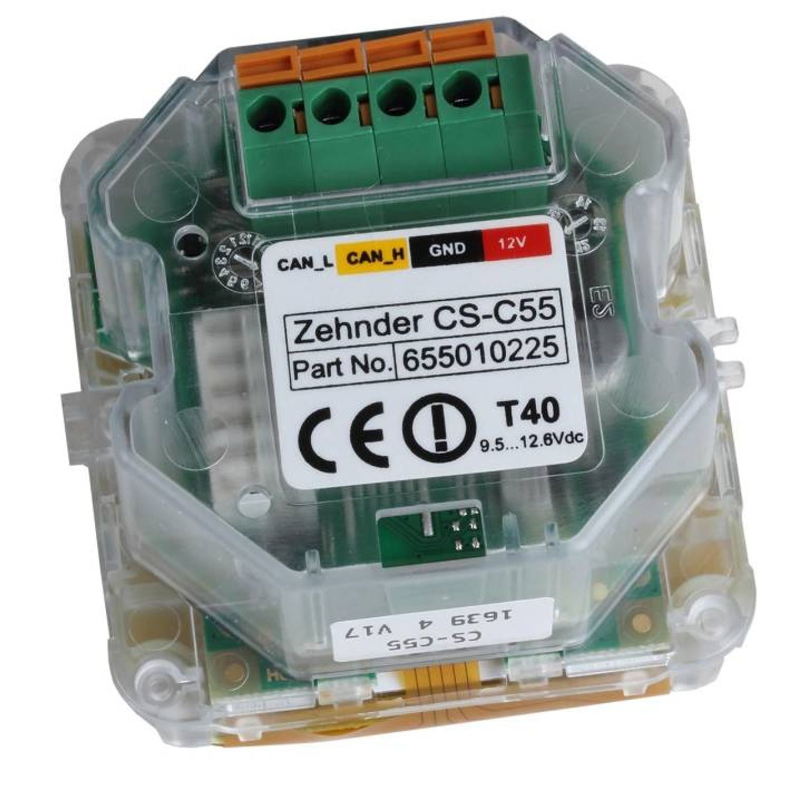 Zehnder Bedieneinheit ComfoSense C55 für Lüftungsgeräte Q350/450/600