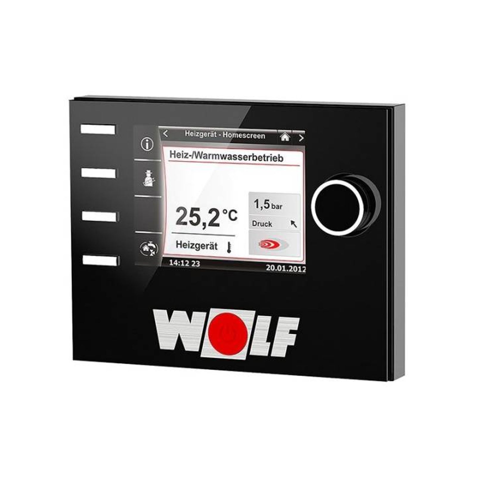 Wolf Paket Comfort-Wohnungs-Lüftung Excellent CWL-400 Typ 4/0 L, Revisionstür links mit BM-2 ohne Außenfühler