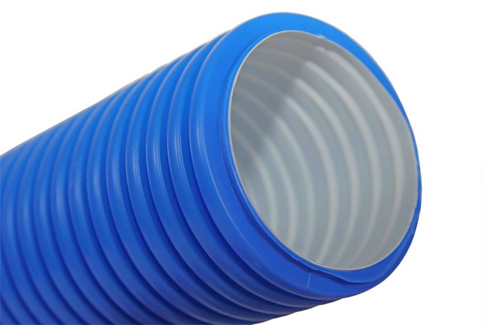 Kunststoff-Flexrohr Lüftungsrohr DN 75 50 m PE antistatisch