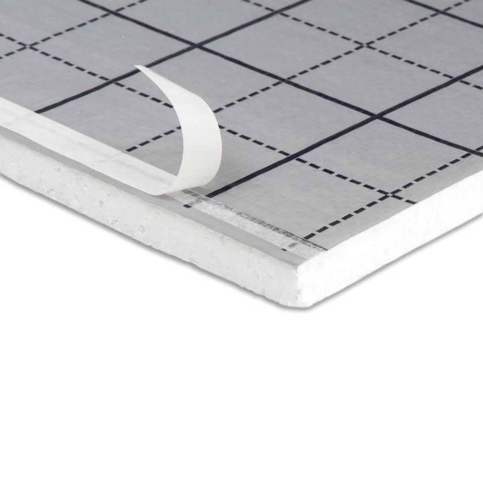 Fußbodenheizung 25 mm Tackersystem Tackerplatte Faltplatte selbstklebend 25-2 WLG 045 10 m²