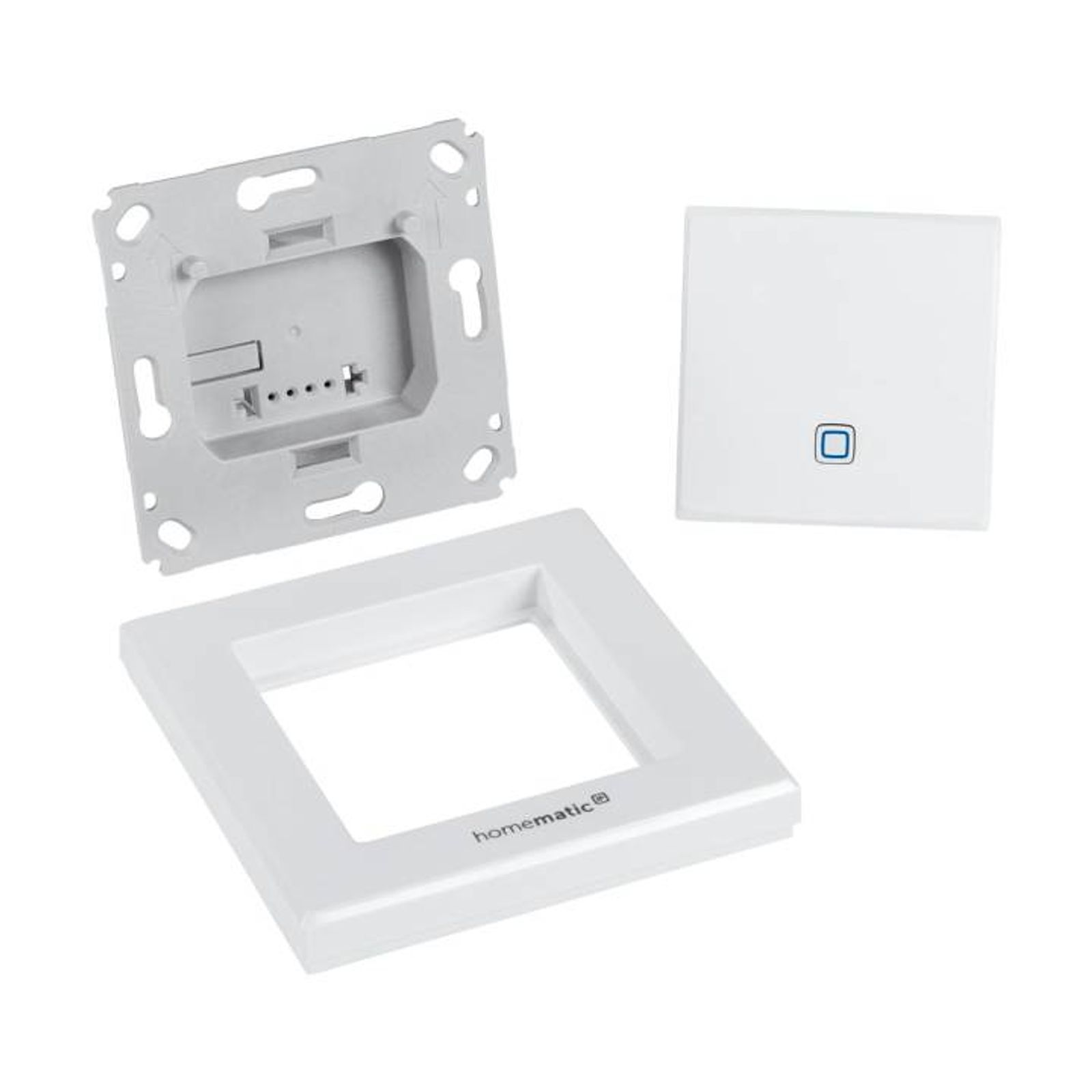 Homematic IP Wired Smart Home Temperatur- und Luftfeuchtigkeitssensor HmIPW-STH - innen