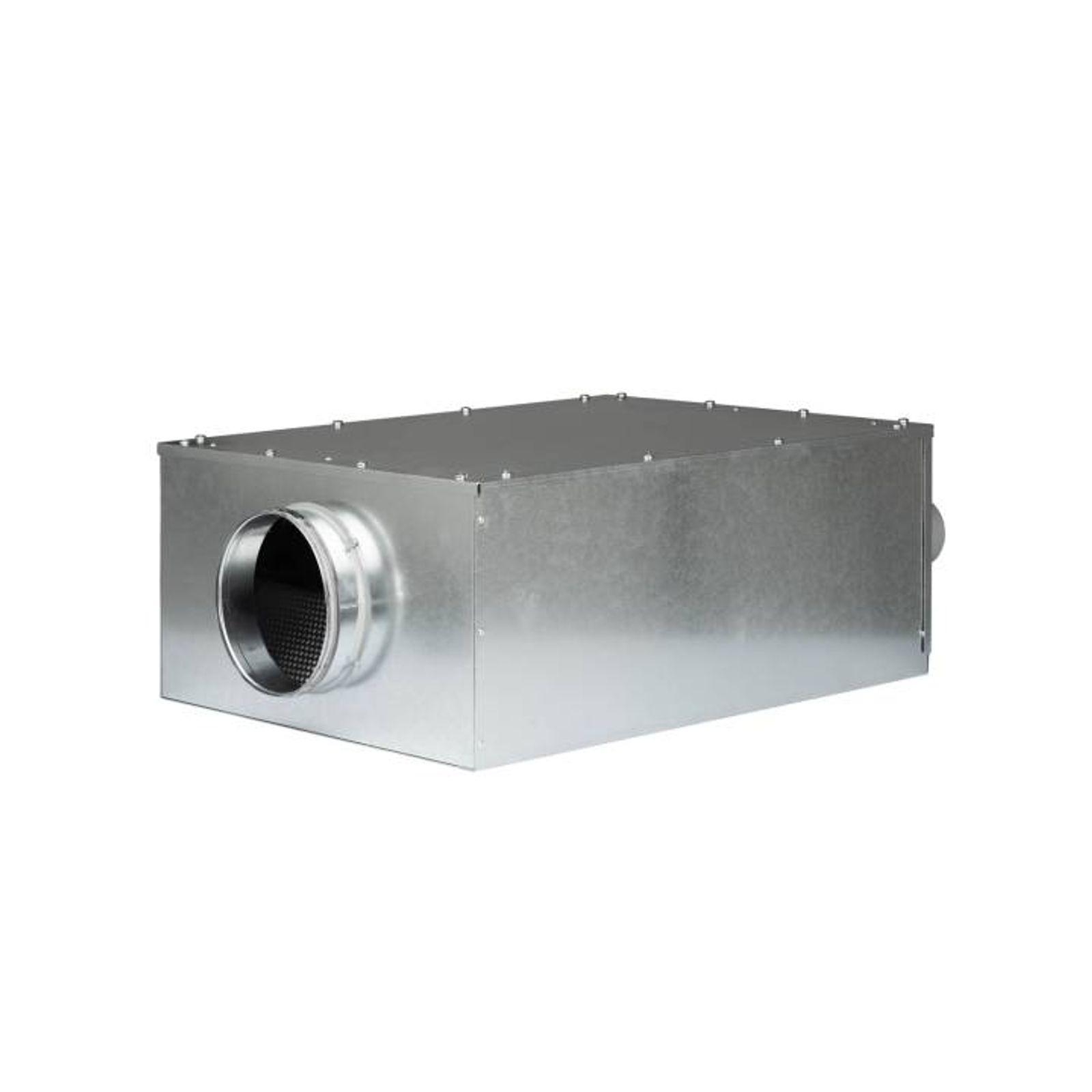 Luftverteiler 15x DN75 für Kunststoff-Flexkanal mit Schalldämpfer DN180