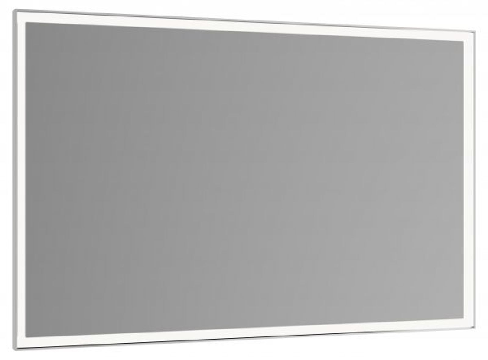 Keuco Lichtspiegel R Lumos 14598 Spiegelheizung silb-elox 1400x650x60 mm