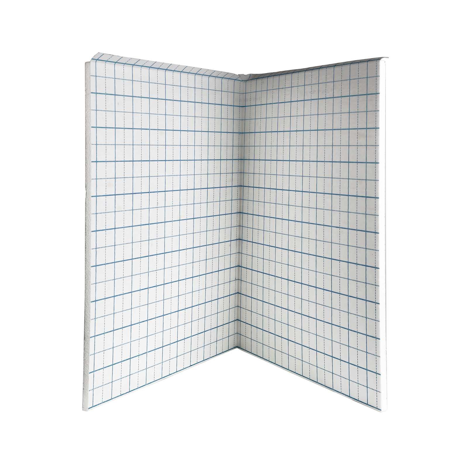 20 mm Klettplatte Faltplatte 20-2 WLG 040 10 m² Fußbodenheizung Klettsystem