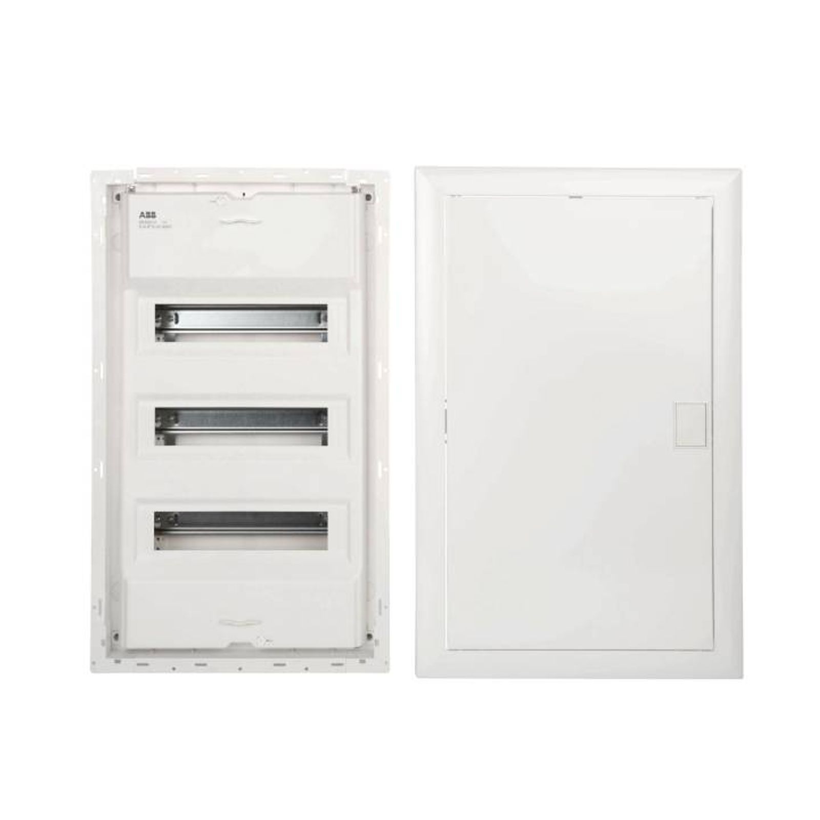 Striebel & John Stromkreisverteiler UK636N3 Unterputz 3x12 Platzeinheiten mit Tür