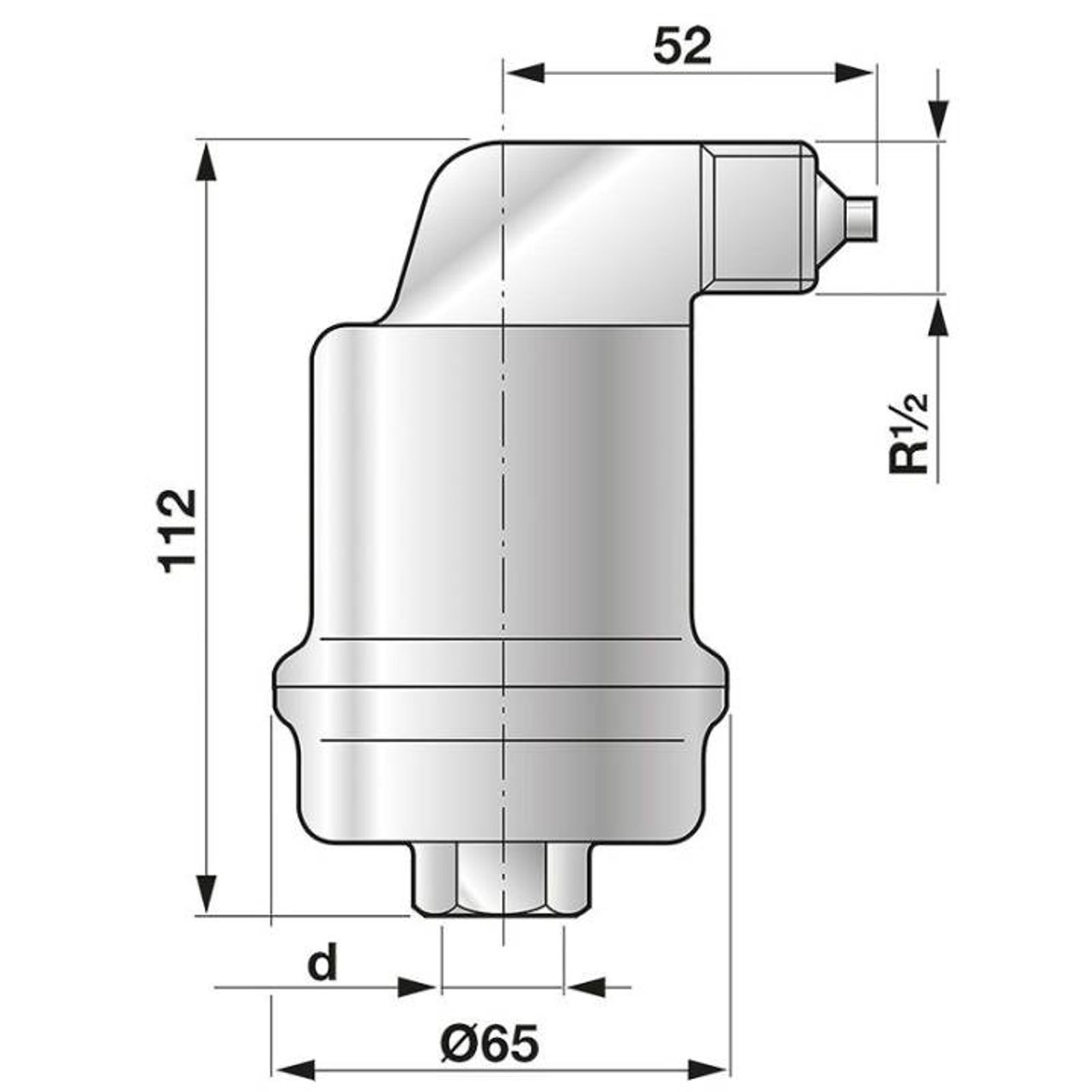 SpiroTech Messing-Großentlüfter SpiroTop AB050