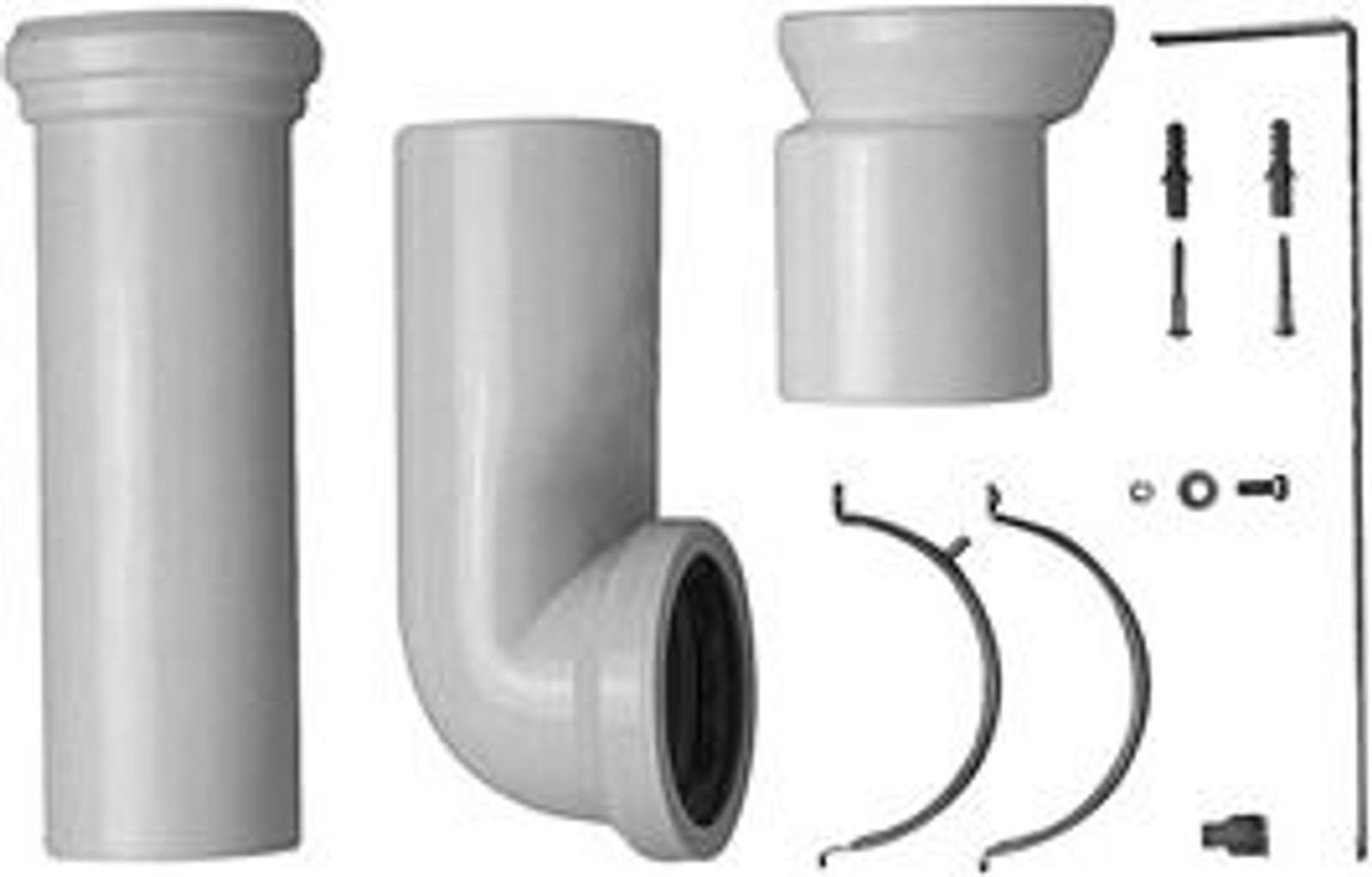 Duravit Vario-Anschluss-Set für WC mit Universal-Abgang inkl Excenter