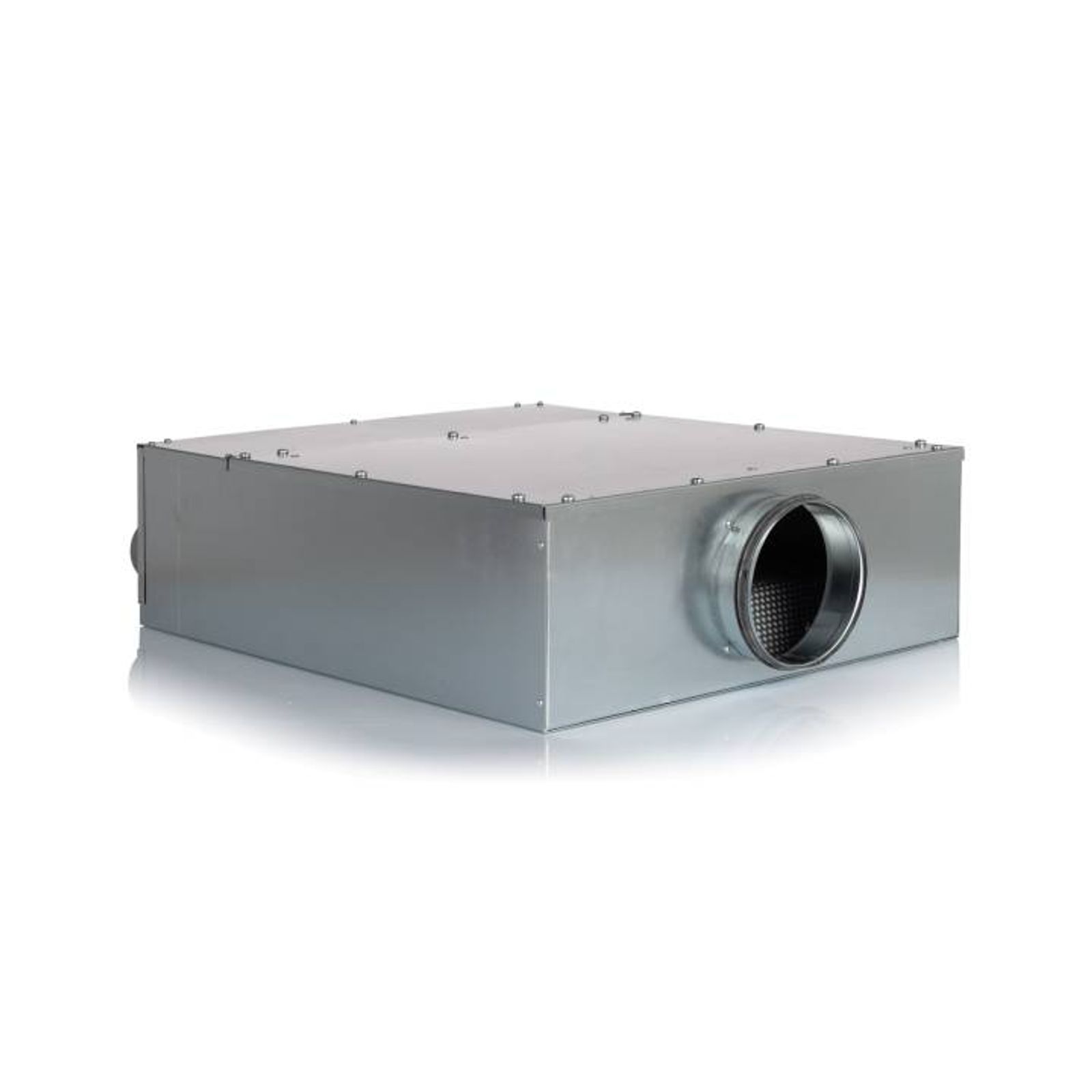 Luftverteiler 10x DN75 für Kunststoff-Flexkanal mit Schalldämpfer DN160