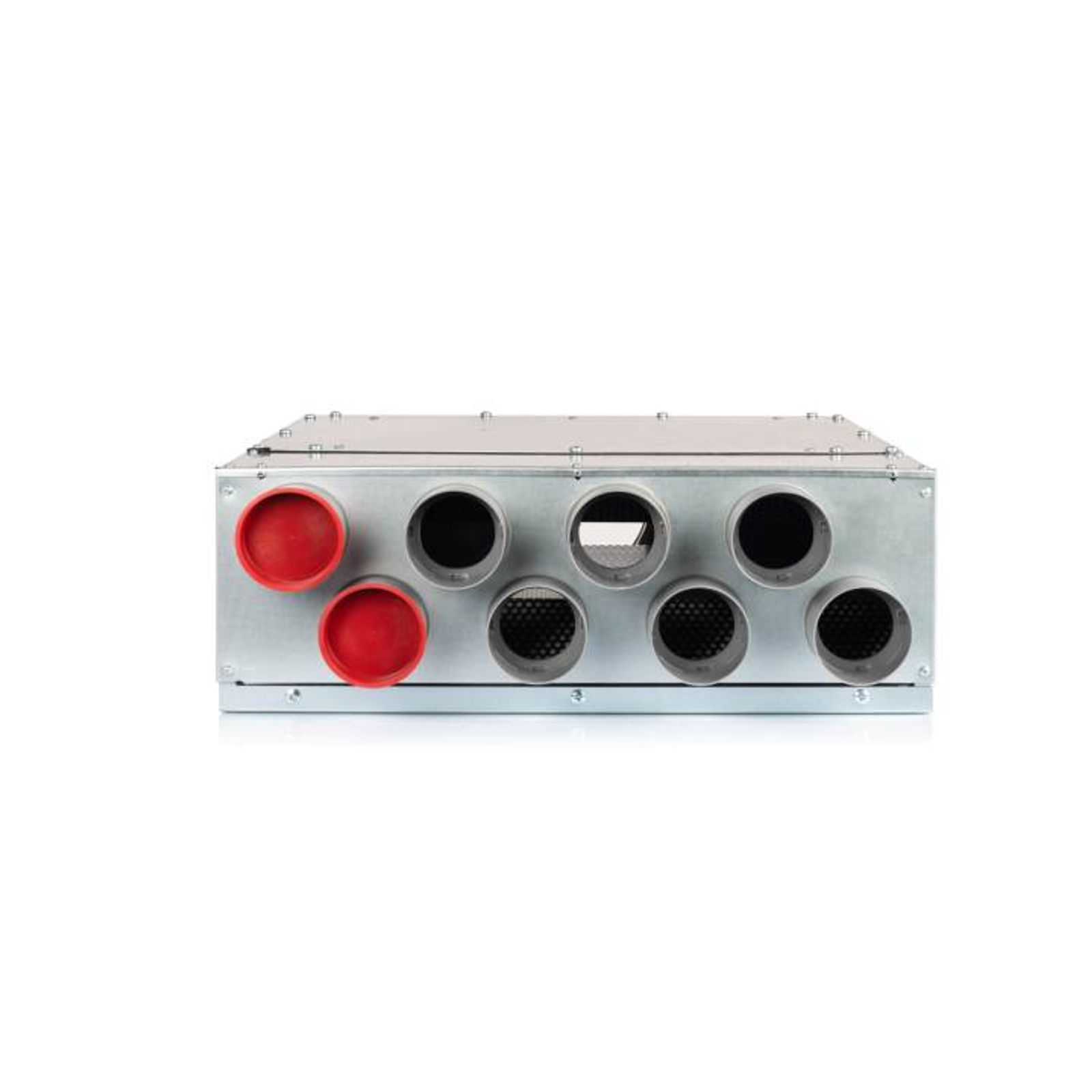 Luftverteiler 8x DN75 für Kunststoff-Flexkanal mit Schalldämpfer DN160