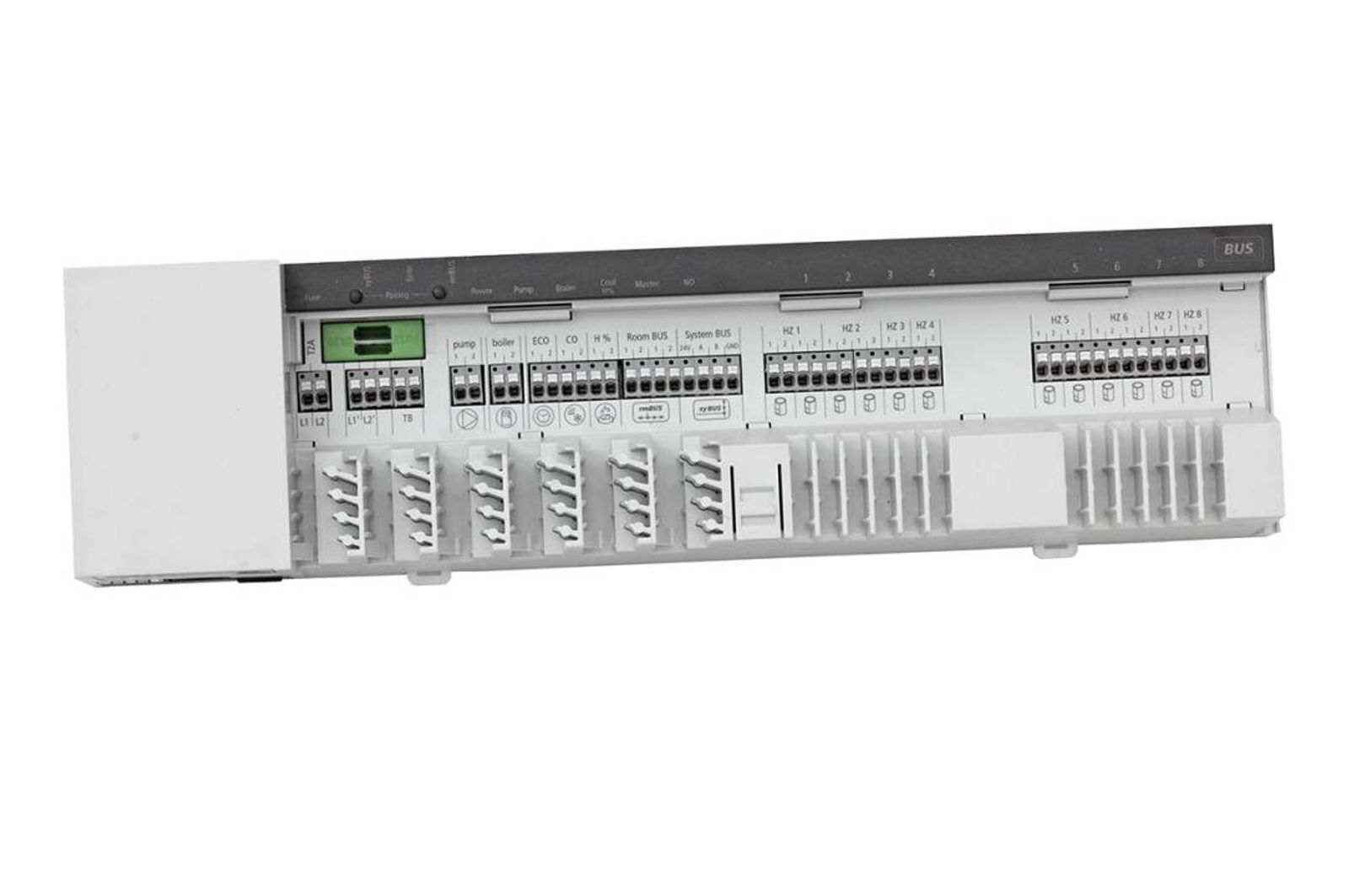 Möhlenhoff Anschlussleiste Alpha 2 Basisstation BUS 24 V, 8 Zonen, Ethernet