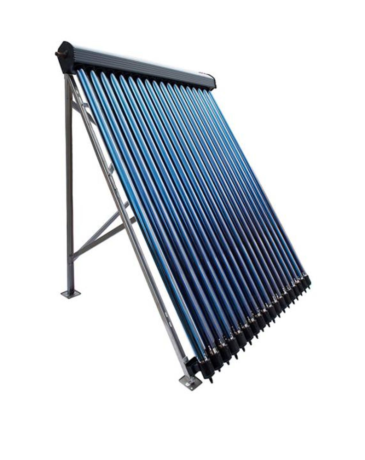Solar-Paket Röhrenkollektor HP30 19,56 m² für Flachdach